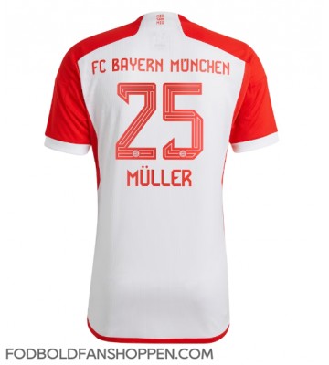 Bayern Munich Thomas Muller #25 Hjemmebanetrøje 2023-24 Kortærmet